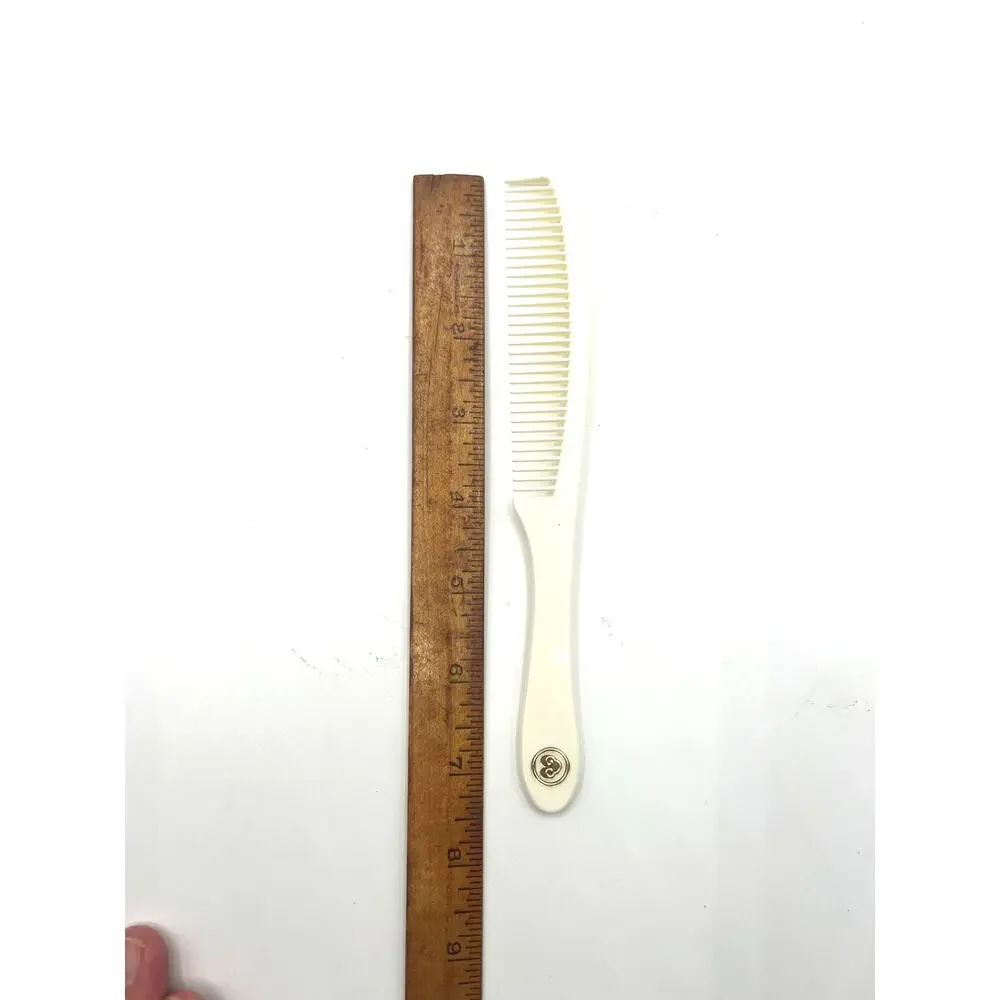 Vintage Goody Detangling Comb‎ Unbreakable Plastic 1970-80 Cream Colored